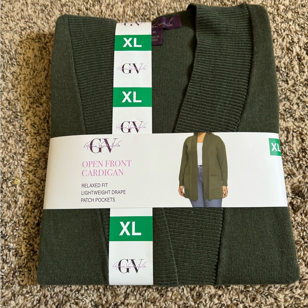 NWT Olive Green Cardigan